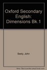 Oxford Secondary English Dimensions Teachers' Book 1