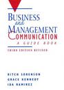 Business and Management Communication A Guide Book