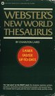 Webster's New World Thesaurus / Prepared