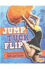 Jump Tuck Flip Mastering Cheerleading Skills and Stunts