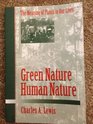Green Nature/Human Nature The Meaning of Plants in Our Lives