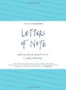 Letters of Note Correspondence Deserving of a Wider Audience