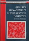 Quality Management in the Service Industry