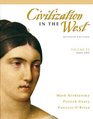 Civilization in the West Volume 2  Value Package