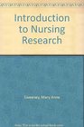 Introduction to Nursing Research