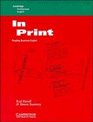 In Print  Reading Business English