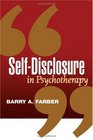 SelfDisclosure in Psychotherapy