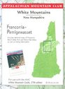 FranconiaPemigewasset with Closeup on Reverse White Mountain Guide Map