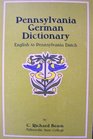 Pennsylvania German Dictionary