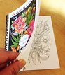Cannabis Bouquets an adult coloring journal