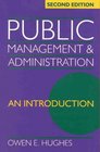 Public Management and Administration an Introduction An Introduction