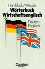 Wrterbuch Wirtschaftsenglisch DeutschEnglisch