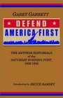 Defend America First The Antiwar Editorials of the Saturday Evening Post 19391942
