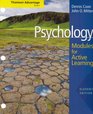 Cengage Advantage Books Psychology Modules for Active Learning with Concept Modules with NoteTaking and Practice Exams