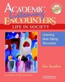 Academic Listening Encounters Life in Society Student's Book with Audio CD  Listening Note Taking and Discussion