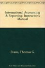 International Accounting  Reporting Instructor's Manual