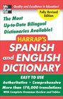 Harrap's Spanish and English Dictionary Hardcover Ed