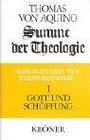 Summe der Theologie 3 Bde Bd1 Gott und Schpfung
