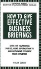 How to Give Effective Business Briefings