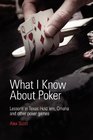 What I Know About Poker Lessons in Texas Hold'em Omaha and Other Poker Games