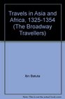 Travels in Asia and Africa 13251354