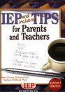 IEP and Inclusion Tips for Parents and Teachers Handout Version