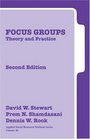 Focus Groups Theory and Practice