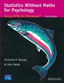 Statistics Without Maths for Psychology AND Psychology Dictionary
