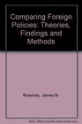 Comparing Foreign Policies Theories Findings and Methods