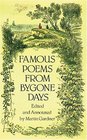 Famous Poems from Bygone Days