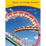 Algebra for College Students Text Only