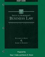 Smith and Roberson's Business Law  Study Guide