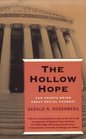 The Hollow Hope  Can Courts Bring About Social Change