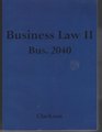 Business Law 2 Bus 2040