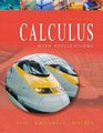 Calculus With Applications