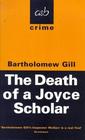 The Death of a Joyce Scholar A Peter McGarr Mystery