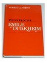 The sociology of Emile Durkheim