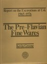 PreFlavian Fine Wares Volume 1