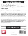 50 Tunes for Fiddle Volume 1 Traditional Old Time Bluegrass  Celtic Solos Volume 1