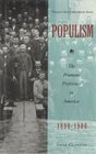 Populism The Humane Preference in America 18901900