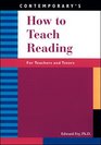 How to Teach Reading For Teachers and Tutors