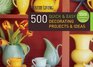 Country Living 500 Quick  Easy Decorating Projects  Ideas