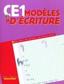 CE1 Modeles d'ecritures