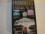 Frommer's Comprehensive Travel Guide Canada '94'95