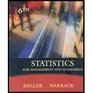 Statistics for Management and Economics  Textbook Only