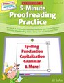 Interactive Whiteboard Activities 5Minute Proofreading Practice 180 Quick  Motivating Activities Students Can Use to Practice Essential Proofreading SkillsEvery Day of the School Year