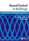 Sound Control in Buildings A Guide to Part E of the Building Regulations