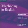 Telephoning in English Audio CD