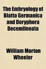 The Embryology of Blatta Germanica and Doryphora Decemlineata