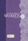 The Study Bible for Women NKJV Large Print Edition Willow Green/Wildflower LeatherTouch Indexed